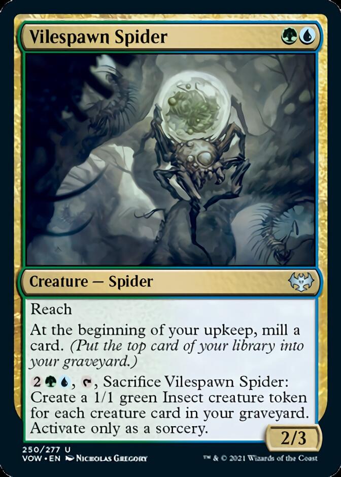 Vilespawn Spider [Innistrad: Crimson Vow] | Clutch Gaming