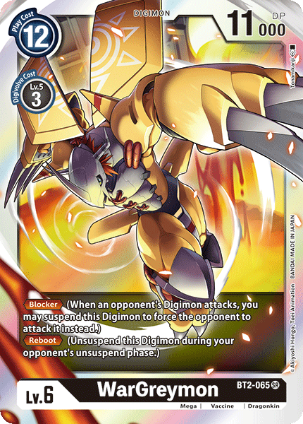 WarGreymon [BT2-065] [Release Special Booster Ver.1.0] | Clutch Gaming