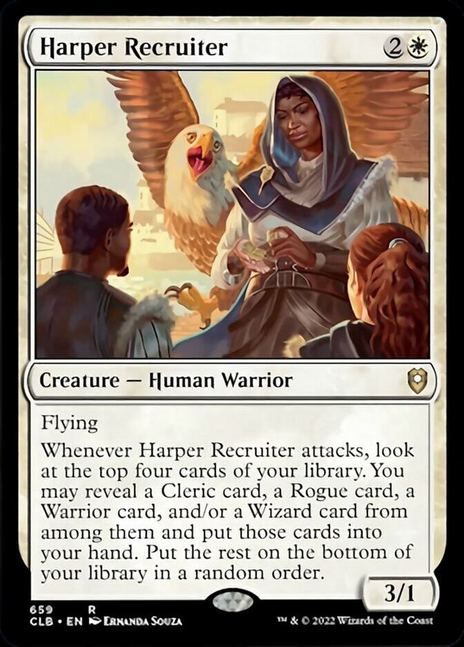 Harper Recruiter [Commander Legends: Battle for Baldur's Gate] | Clutch Gaming