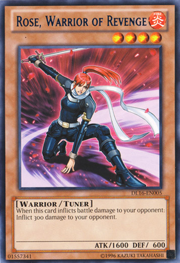 Rose, Warrior of Revenge (Blue) [DL16-EN005] Rare | Clutch Gaming