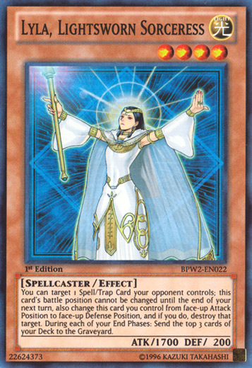 Lyla, Lightsworn Sorceress [BPW2-EN022] Super Rare | Clutch Gaming