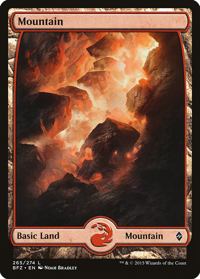 Mountain (265) [Battle for Zendikar] | Clutch Gaming