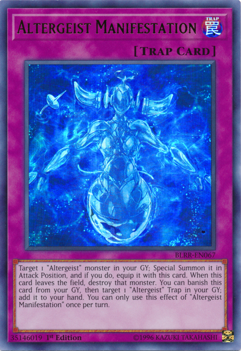 Altergeist Manifestation [BLRR-EN067] Ultra Rare | Clutch Gaming