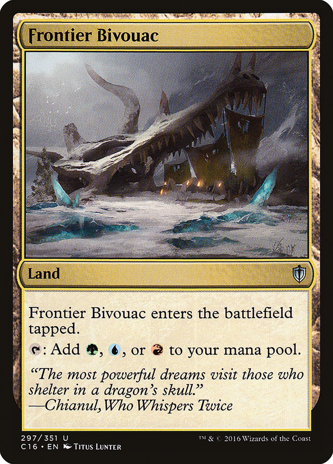 Frontier Bivouac [Commander 2016] | Clutch Gaming