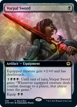 Vorpal Sword (Buy-A-Box) [Dungeons & Dragons: Adventures in the Forgotten Realms] | Clutch Gaming