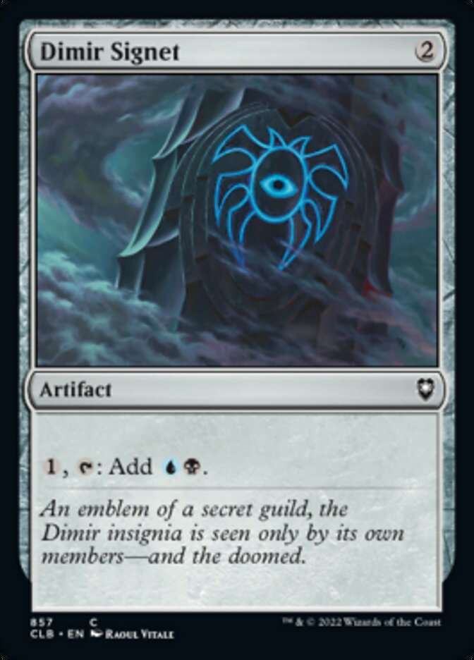 Dimir Signet [Commander Legends: Battle for Baldur's Gate] | Clutch Gaming