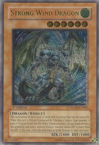 Strong Wind Dragon [RGBT-EN003] Ultimate Rare | Clutch Gaming