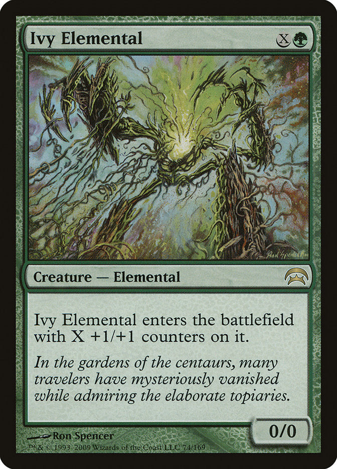 Ivy Elemental [Planechase] | Clutch Gaming