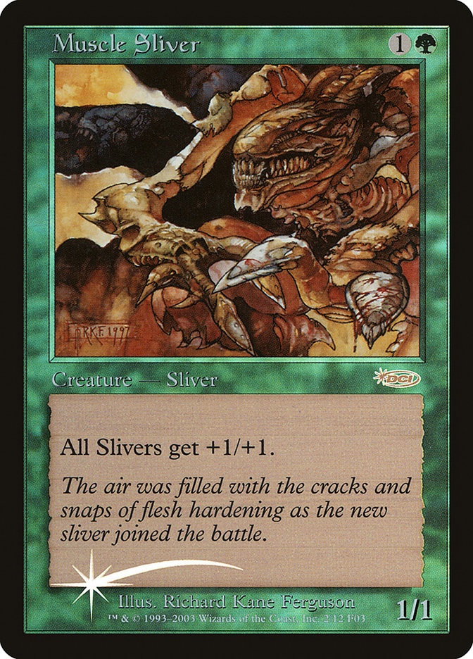 Muscle Sliver [Friday Night Magic 2003] | Clutch Gaming