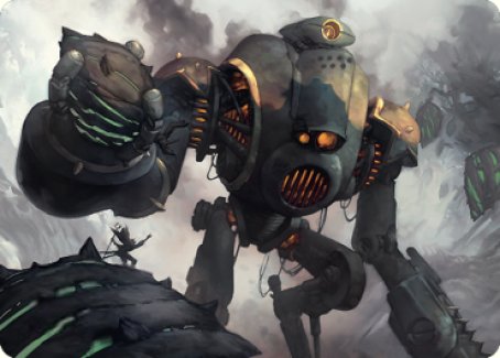 Rust Goliath Art Card [The Brothers' War Art Series] | Clutch Gaming