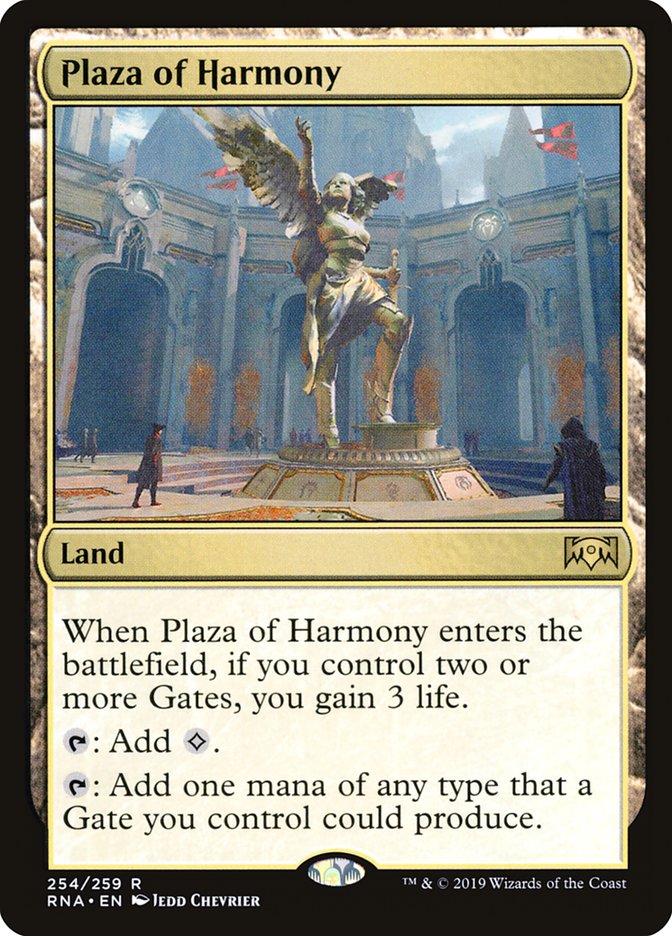 Plaza of Harmony [Ravnica Allegiance] | Clutch Gaming