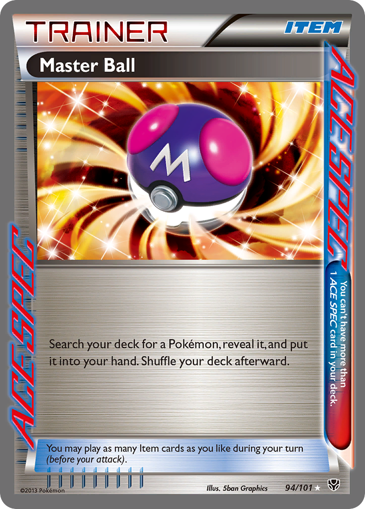 Master Ball (94/101) [Black & White: Plasma Blast] | Clutch Gaming