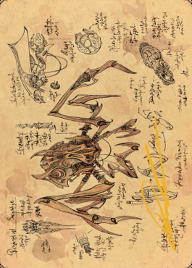 Scrap Trawler Art Card (Gold-Stamped Signature) [The Brothers' War Art Series] | Clutch Gaming