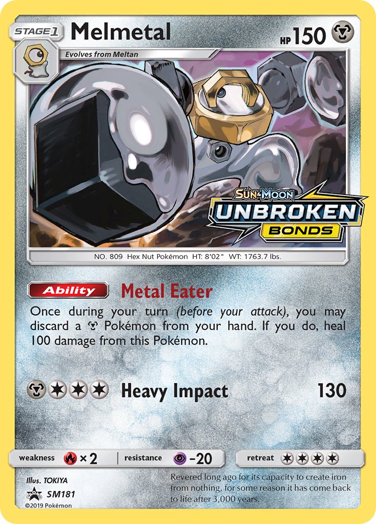 Melmetal (SM181) [Sun & Moon: Black Star Promos] | Clutch Gaming