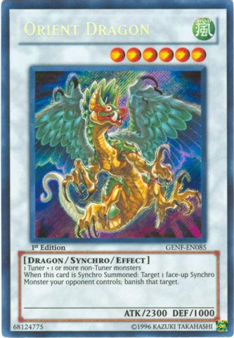 Orient Dragon [GENF-EN085] Secret Rare | Clutch Gaming