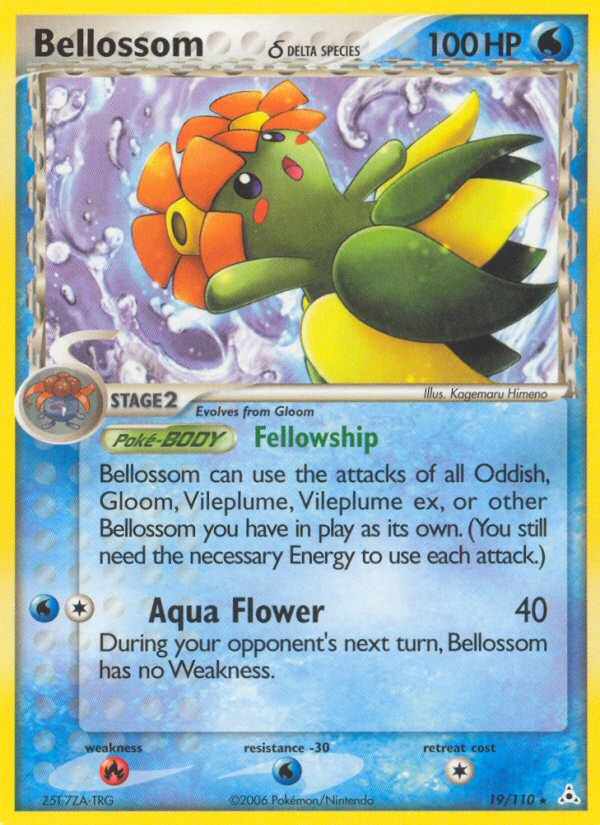 Bellossom (19/110) (Delta Species) [EX: Holon Phantoms] | Clutch Gaming