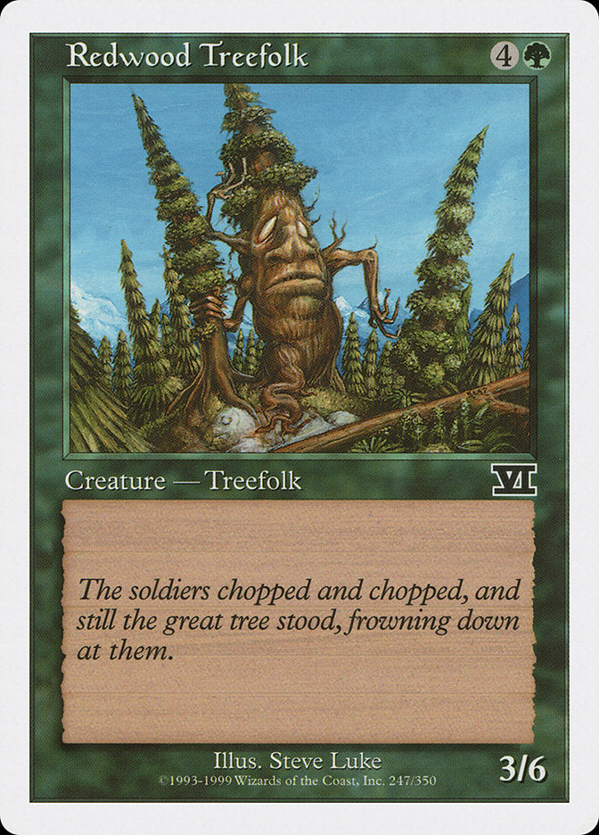 Redwood Treefolk [Classic Sixth Edition] | Clutch Gaming