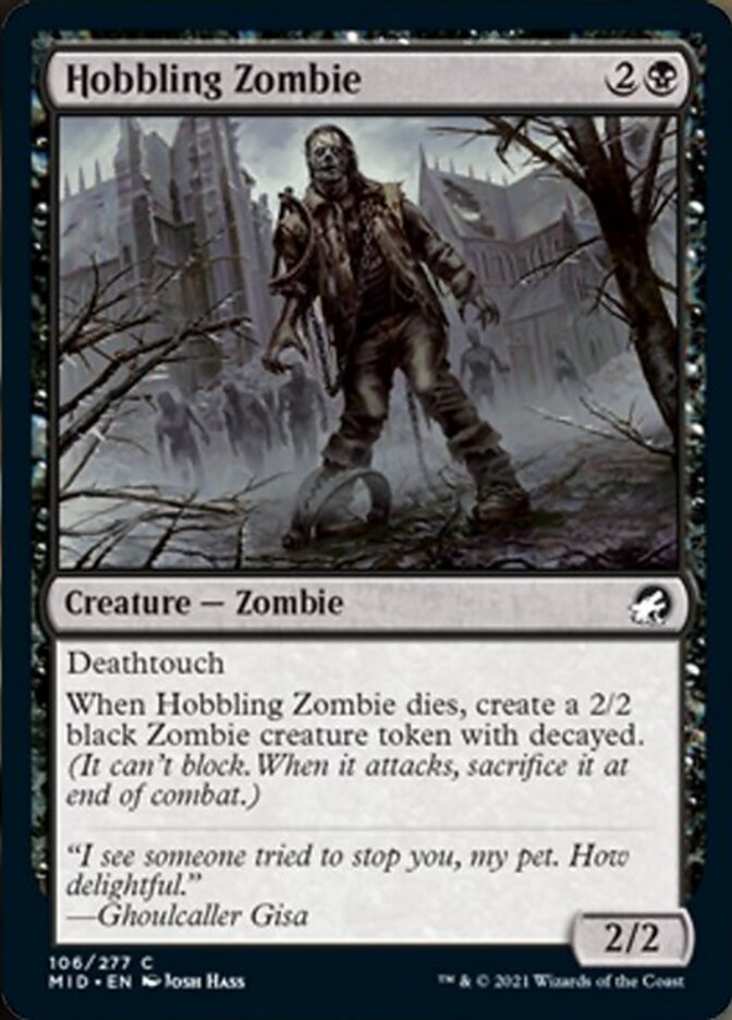 Hobbling Zombie [Innistrad: Midnight Hunt] | Clutch Gaming