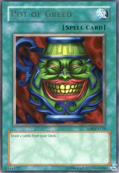 Pot of Greed [LOB-EN119] Rare | Clutch Gaming