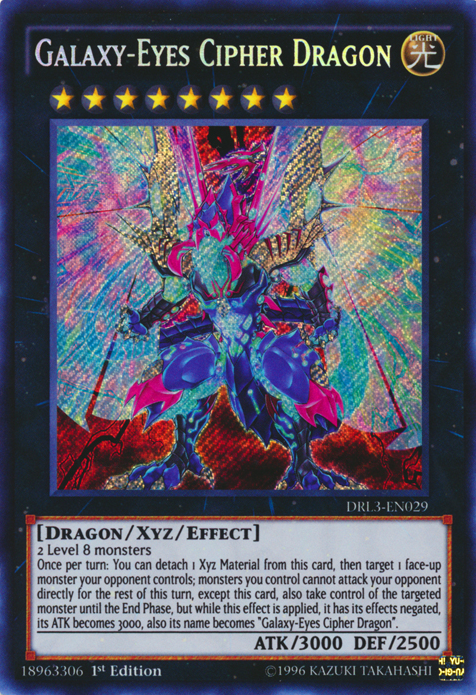 Galaxy-Eyes Cipher Dragon [DRL3-EN029] Secret Rare | Clutch Gaming