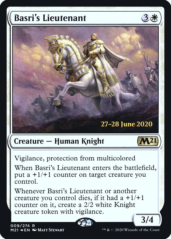 Basri's Lieutenant [Core Set 2021 Prerelease Promos] | Clutch Gaming