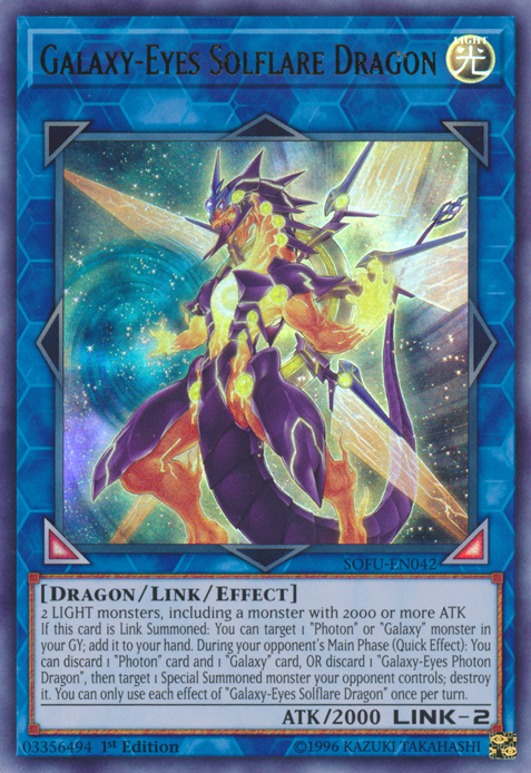 Galaxy-Eyes Solflare Dragon [SOFU-EN042] Ultra Rare | Clutch Gaming