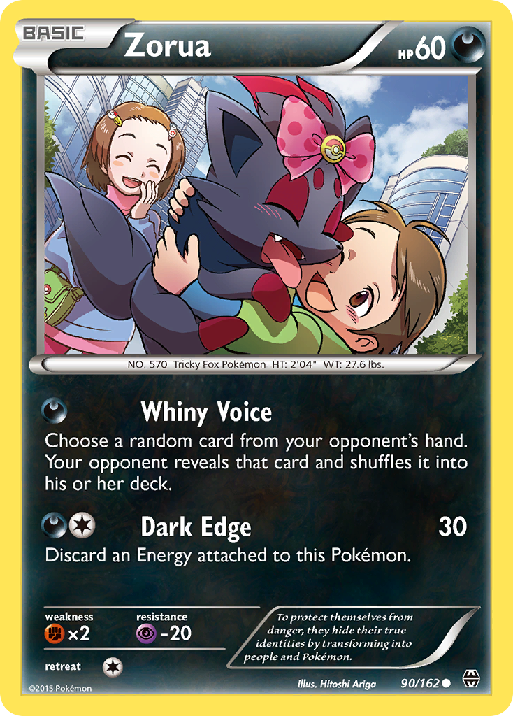 Zorua (90/162) [XY: BREAKthrough] | Clutch Gaming