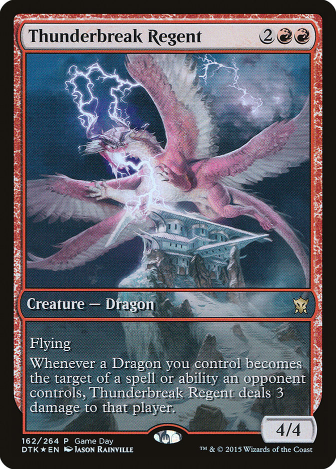 Thunderbreak Regent (Game Day) [Dragons of Tarkir Promos] | Clutch Gaming