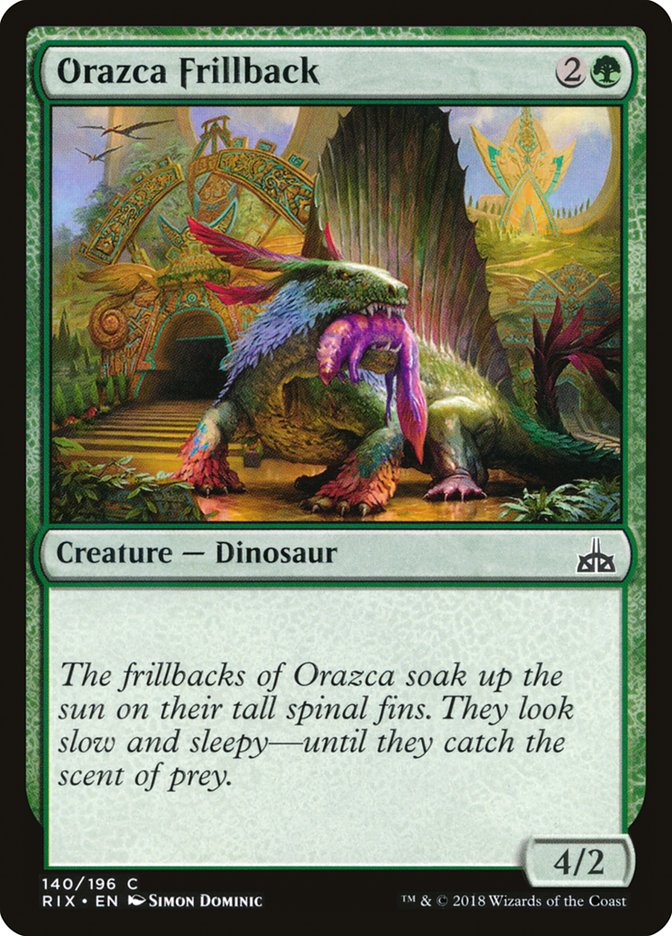 Orazca Frillback [Rivals of Ixalan] | Clutch Gaming