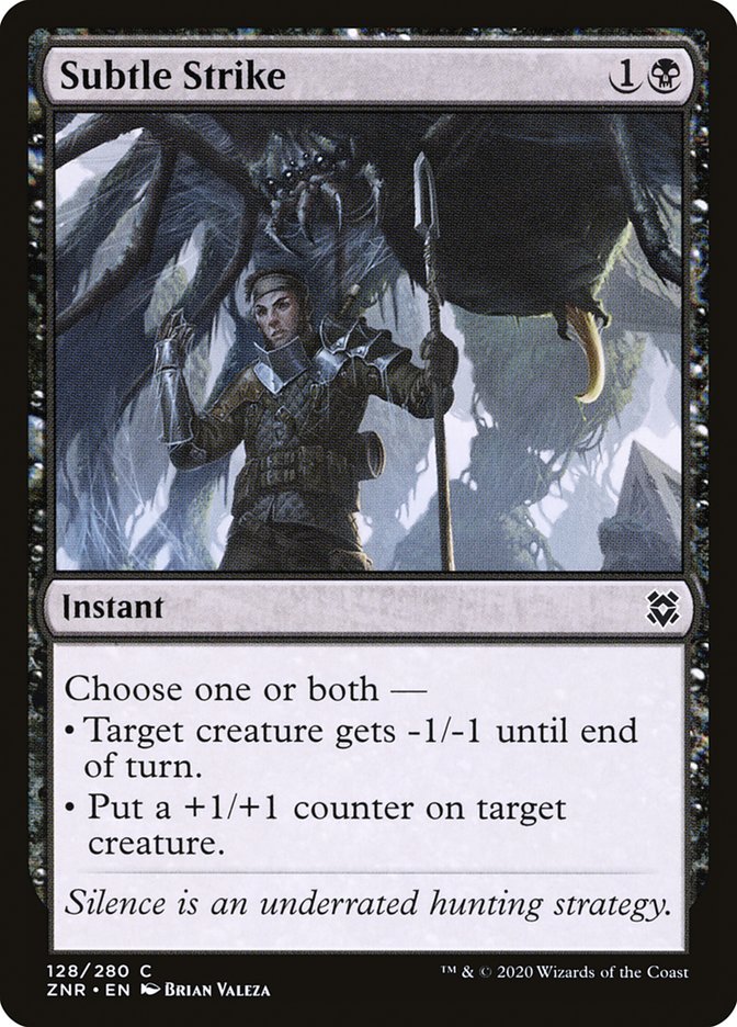 Subtle Strike [Zendikar Rising] | Clutch Gaming