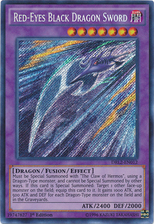 Red-Eyes Black Dragon Sword [DRL2-EN012] Secret Rare | Clutch Gaming