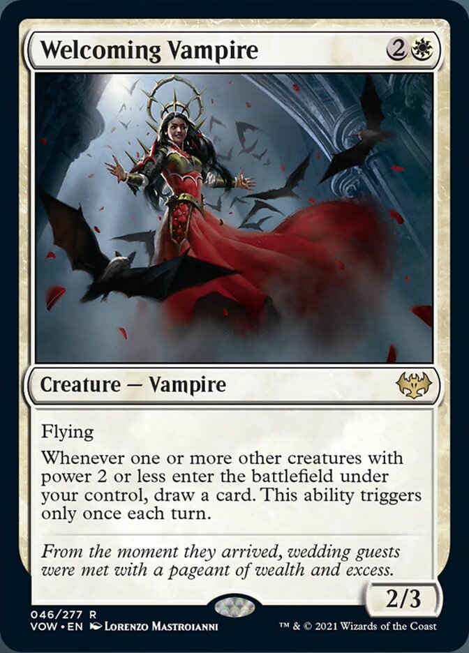 Welcoming Vampire [Innistrad: Crimson Vow] | Clutch Gaming