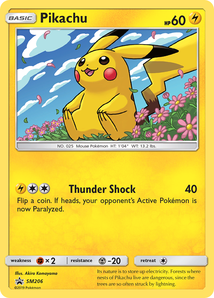 Pikachu (SM206) [Sun & Moon: Black Star Promos] | Clutch Gaming