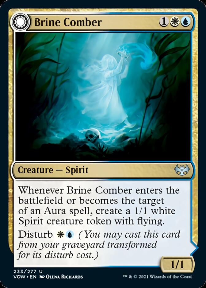 Brine Comber // Brinebound Gift [Innistrad: Crimson Vow] | Clutch Gaming