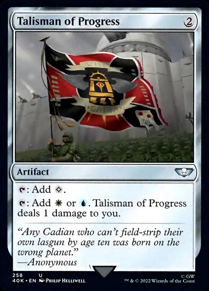 Talisman of Progress [Warhammer 40,000] | Clutch Gaming