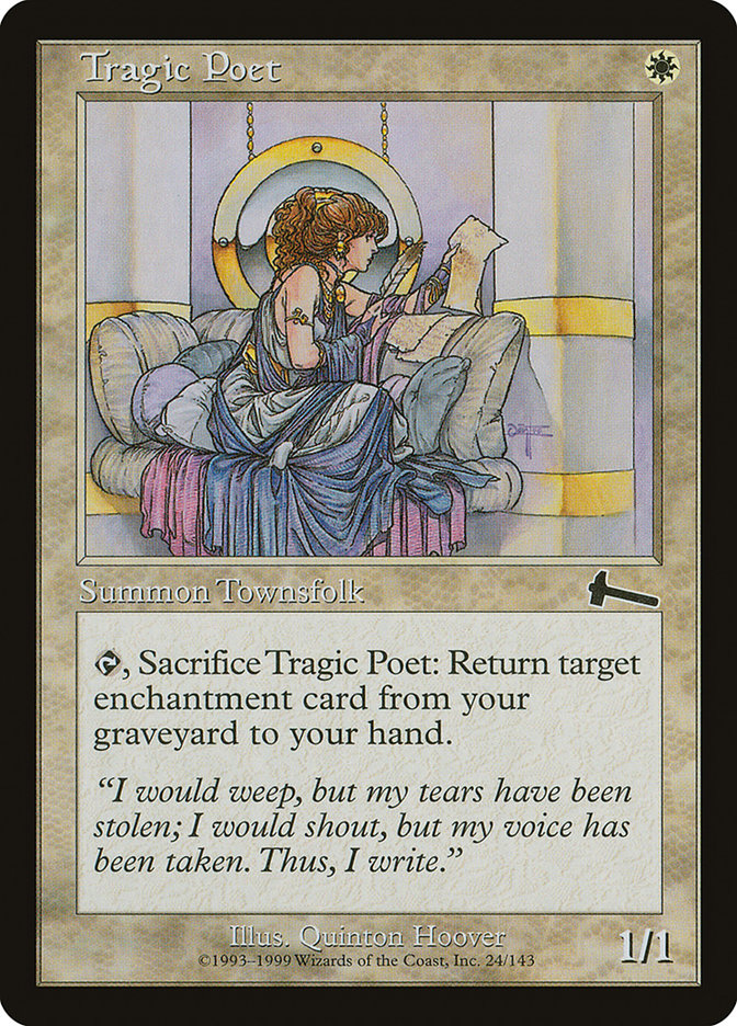 Tragic Poet [Urza's Legacy] | Clutch Gaming