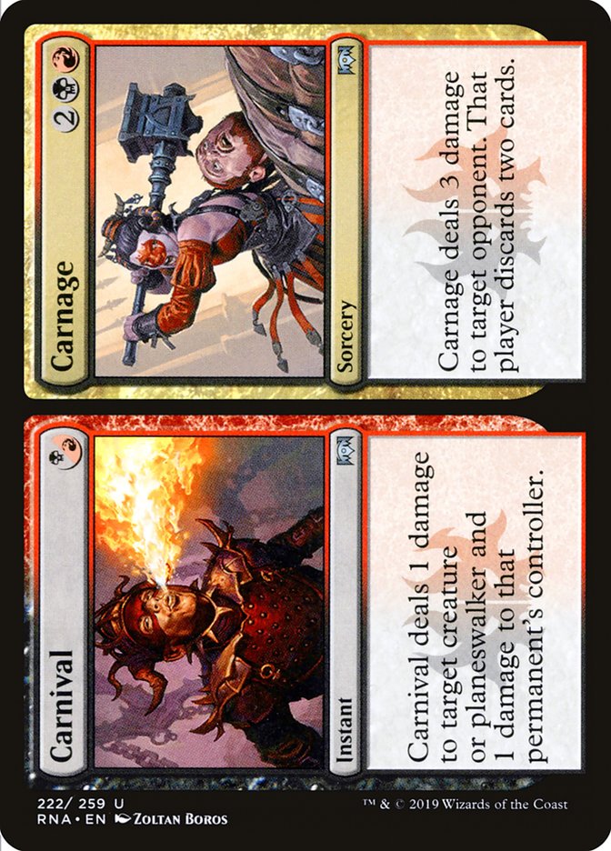 Carnival // Carnage [Ravnica Allegiance] | Clutch Gaming