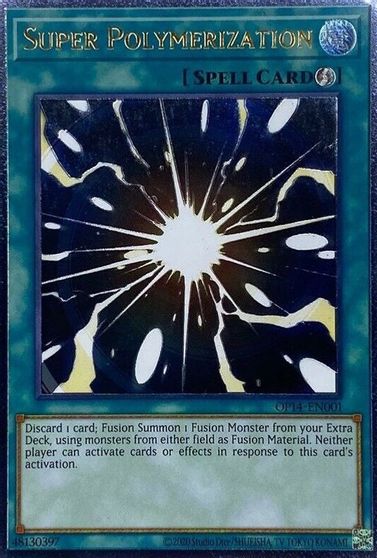 Super Polymerization [OP14-EN001] Ultimate Rare | Clutch Gaming