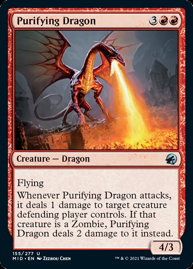 Purifying Dragon [Innistrad: Midnight Hunt] | Clutch Gaming