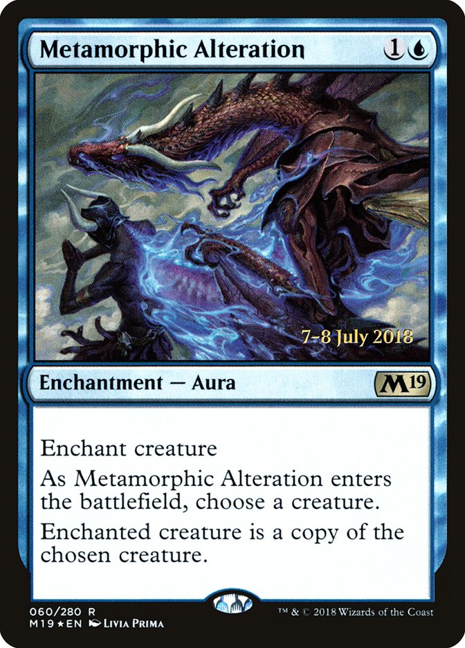 Metamorphic Alteration [Core Set 2019 Prerelease Promos] | Clutch Gaming