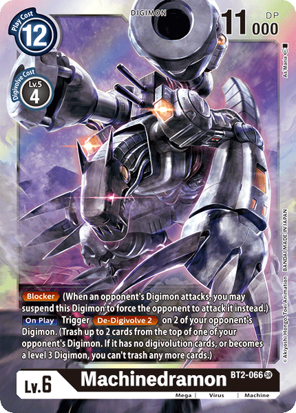 Machinedramon [BT2-066] [Release Special Booster Ver.1.0] | Clutch Gaming