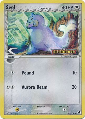 Seel (62/101) (Delta Species) (Stamped) [EX: Dragon Frontiers] | Clutch Gaming