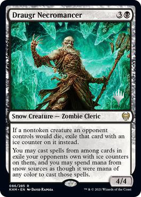 Draugr Necromancer (Promo Pack) [Kaldheim Promos] | Clutch Gaming