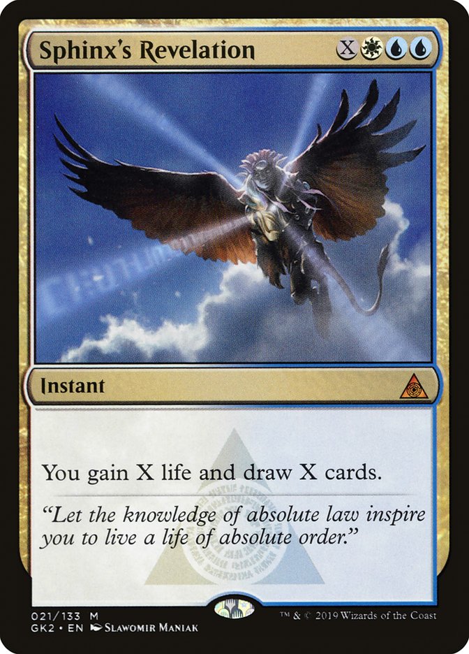 Sphinx's Revelation [Ravnica Allegiance Guild Kit] | Clutch Gaming