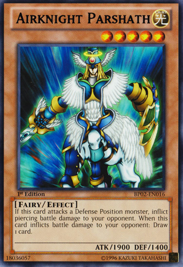 Airknight Parshath [BP02-EN016] Rare | Clutch Gaming