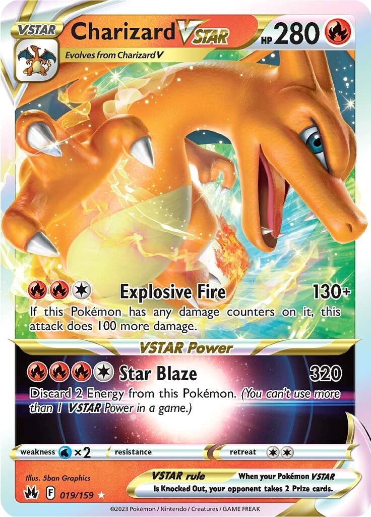 Charizard VSTAR (019/159) [Sword & Shield: Crown Zenith] | Clutch Gaming