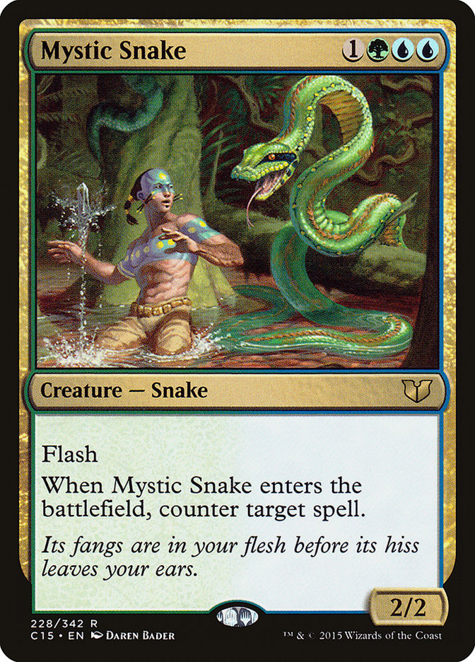 Mystic Snake [Commander 2015] | Clutch Gaming