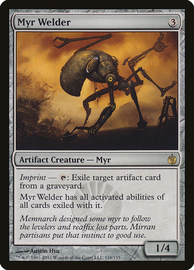 Myr Welder [Mirrodin Besieged] | Clutch Gaming