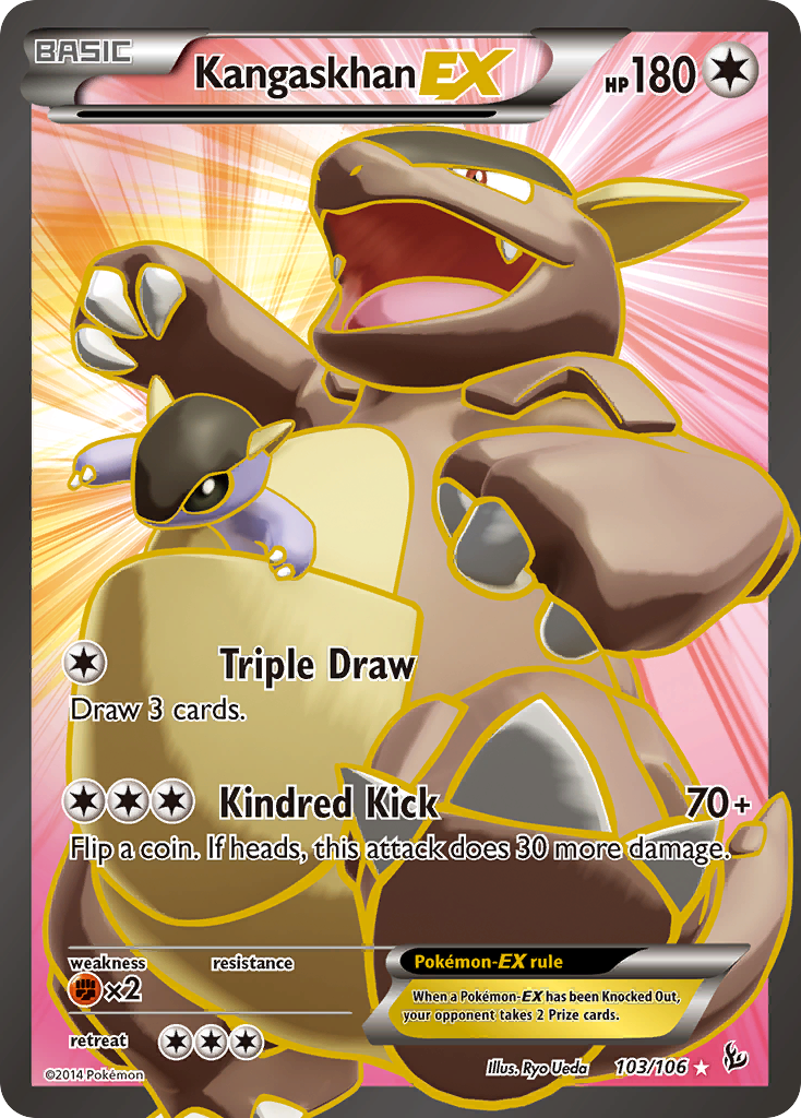 Kangaskhan EX (103/106) [XY: Flashfire] | Clutch Gaming