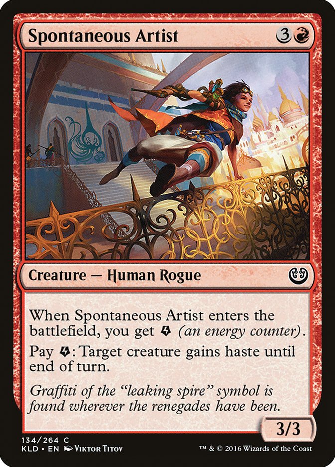 Spontaneous Artist [Kaladesh] | Clutch Gaming